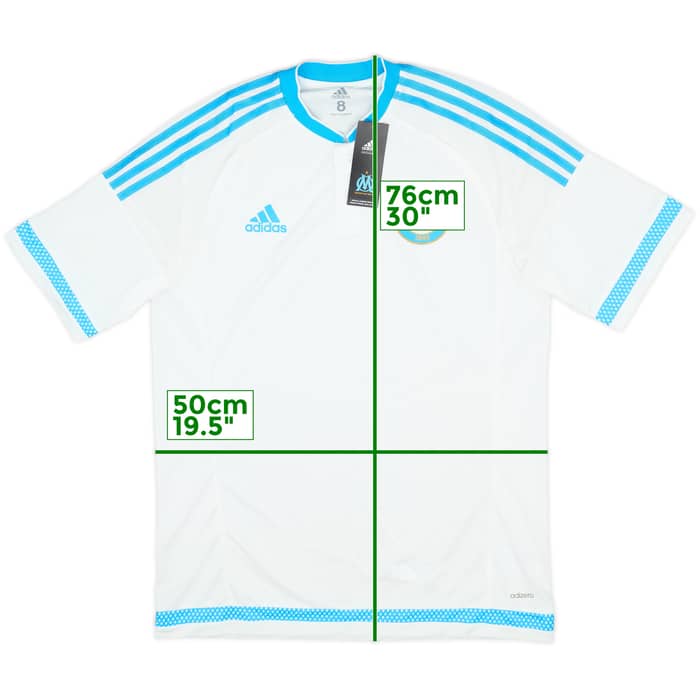 2015-16 Olympique Marseille Player Issue Home Shirt (L)