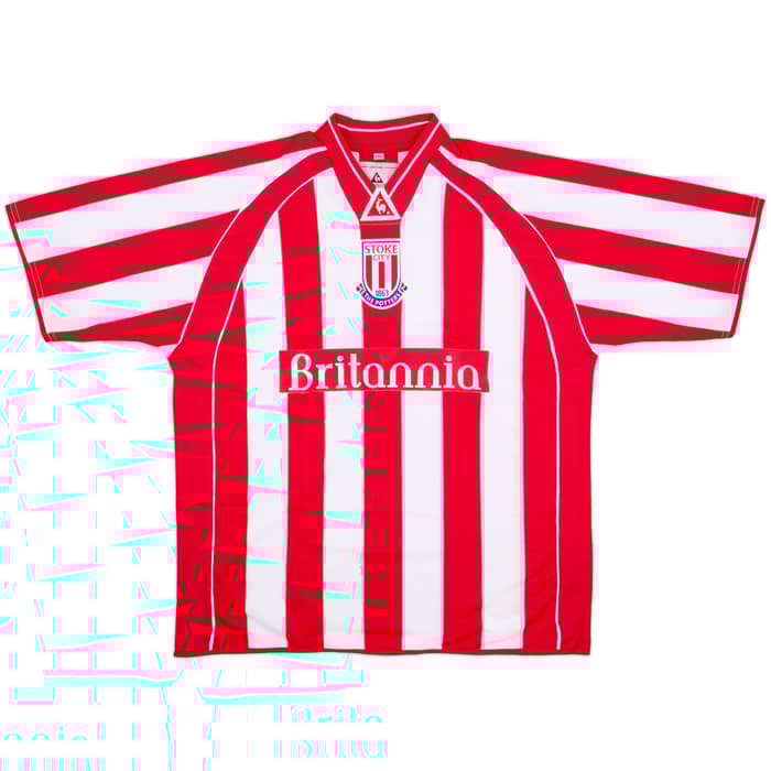 2001-03 Stoke City Home Shirt - 8/10 - (L)