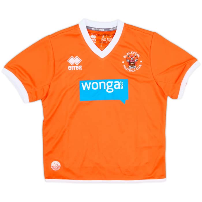 2013-15 Blackpool Home Shirt - 9/10 - (M.Boys)