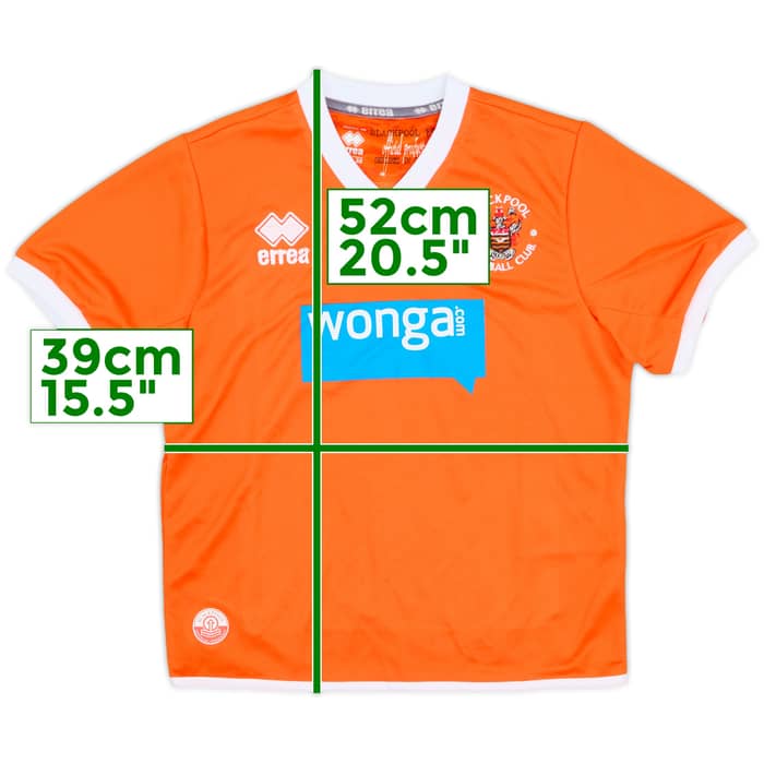 2013-15 Blackpool Home Shirt - 9/10 - (M.Boys)
