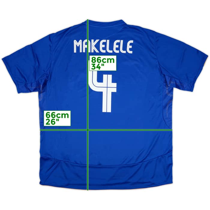 2005-06 Chelsea Centenary Home Shirt Makelele #4 (3XL)