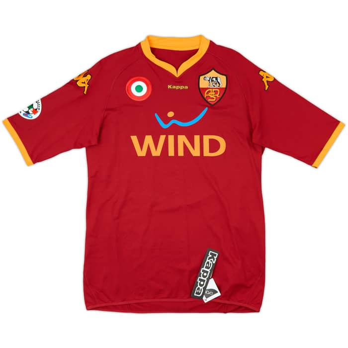 2007-08 Roma Home Shirt Totti #10 (XXL)
