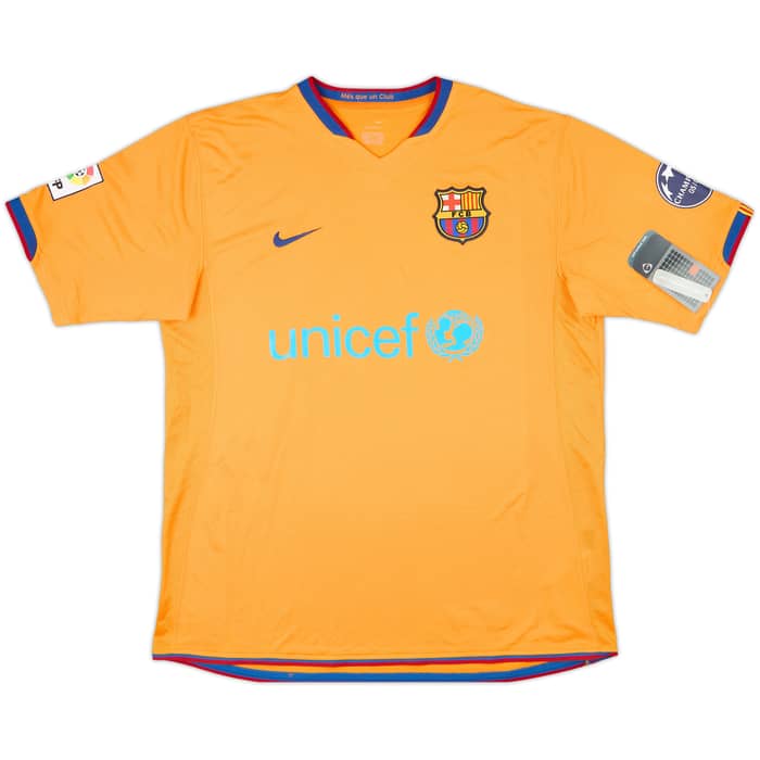 2006-08 Barcelona Away Shirt Ronaldinho #10 (L)