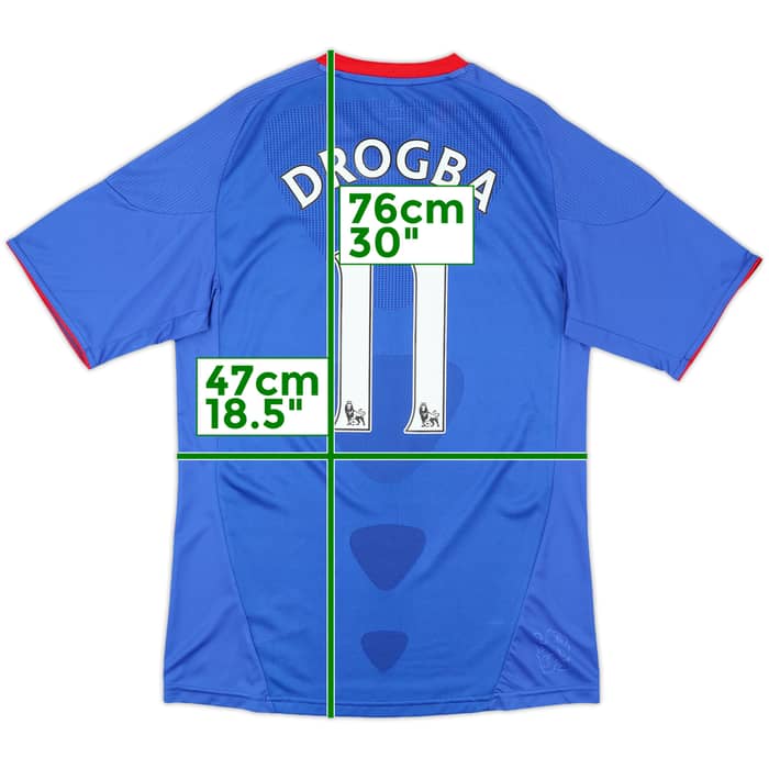 2010-11 Chelsea Home Shirt Drogba #11 (S)