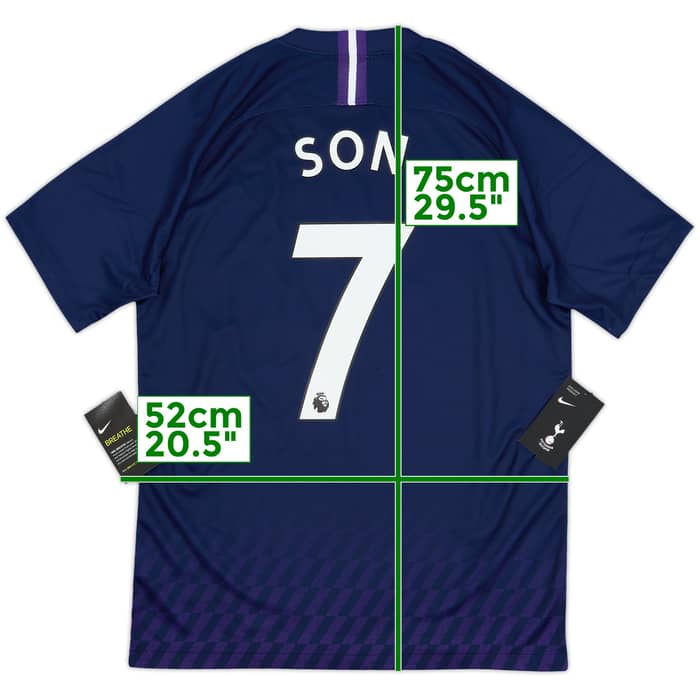 2019-20 Tottenham Away Shirt Son #7 (M)