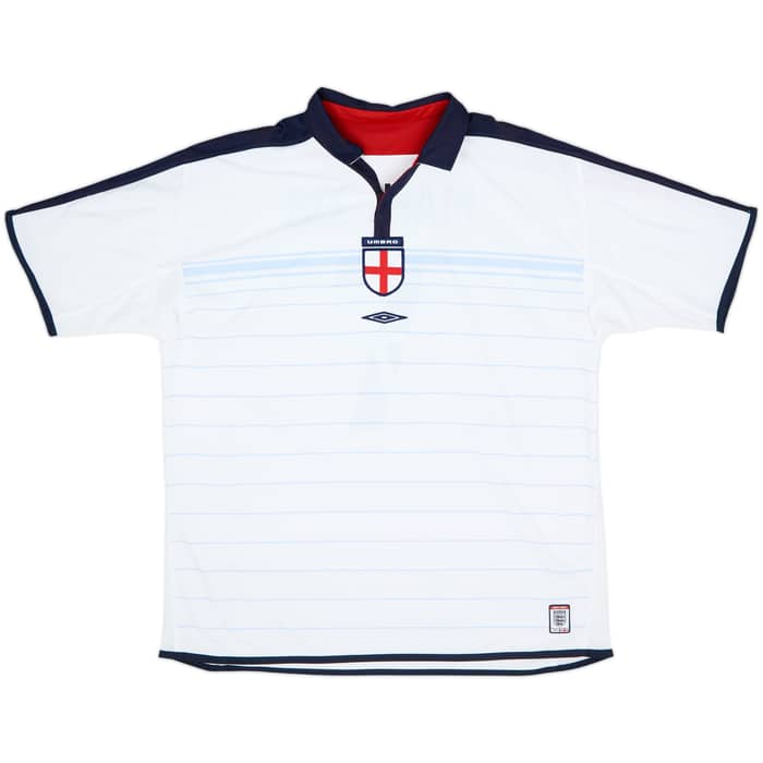 2003-05 England Home Shirt Beckham #7 (XXL)