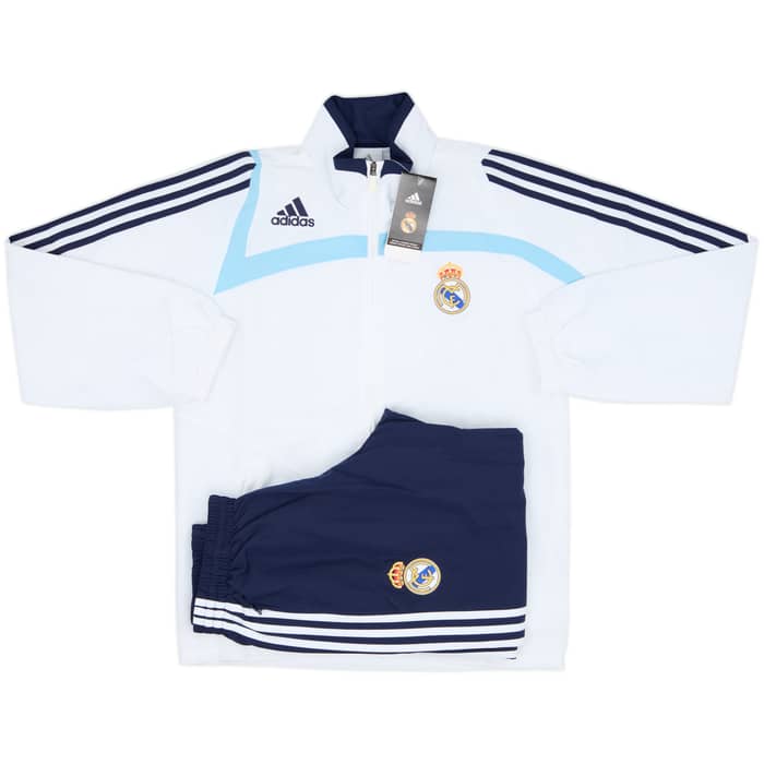 2007-08 Real Madrid adidas Full Tracksuit (XL.Boys)