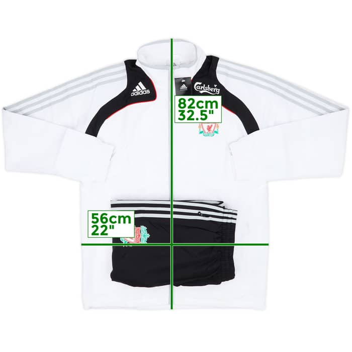 2008-09 Liverpool adidas Full Tracksuit (M)