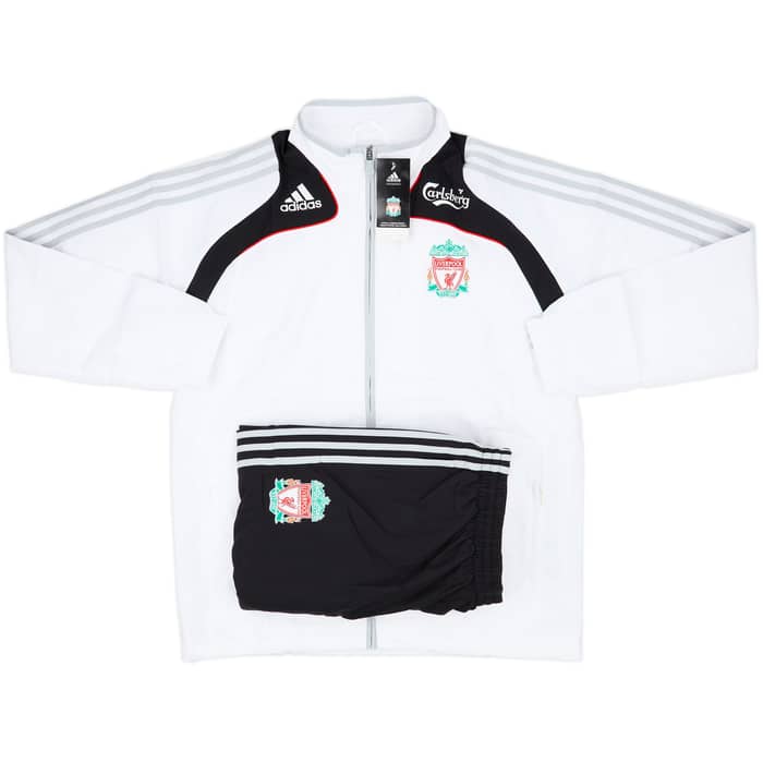 2008-09 Liverpool adidas Full Tracksuit (L)
