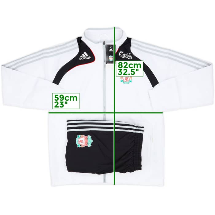 2008-09 Liverpool adidas Full Tracksuit (L)