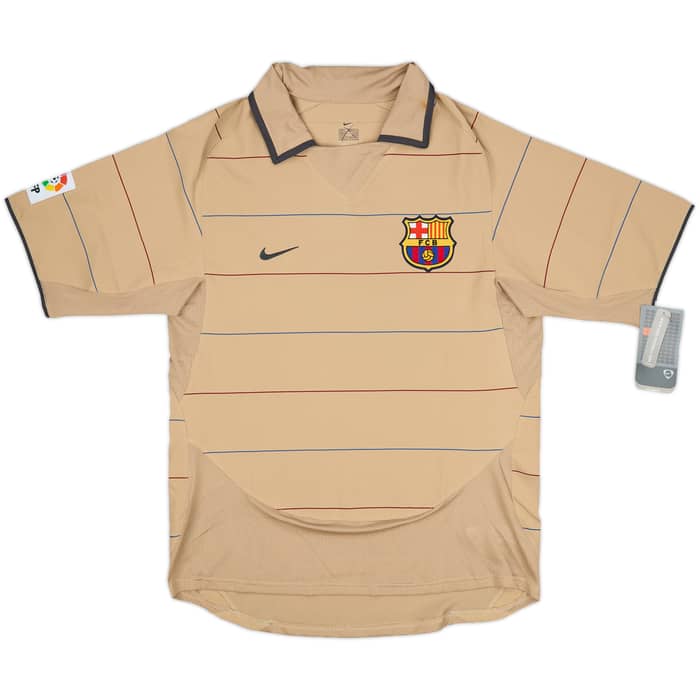 2003-05 Barcelona Away Shirt Ronaldinho #10 (S)