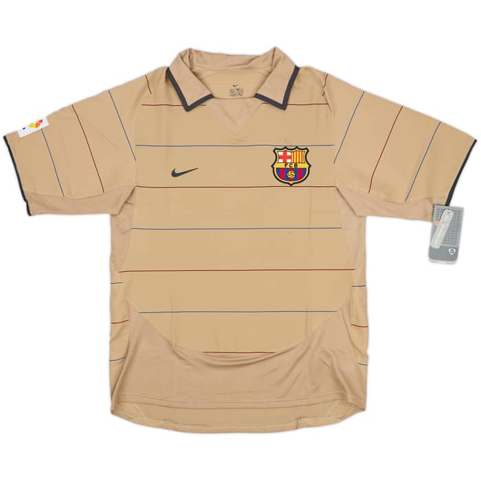 2003-05 Barcelona Away Shirt Ronaldinho #10 (S)