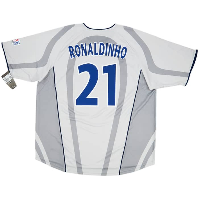 2001-02 Paris Saint-Germain Away Shirt Ronaldinho #21 (XXL)