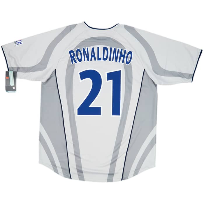 2001-02 Paris Saint-Germain Away Shirt Ronaldinho #21 (L)