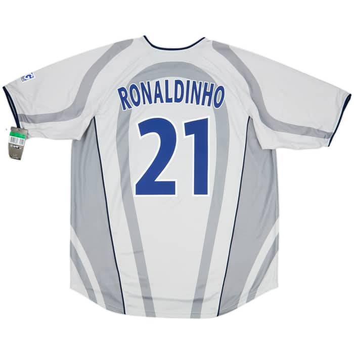 2001-02 Paris Saint-Germain Away Shirt Ronaldinho #21 (XL)