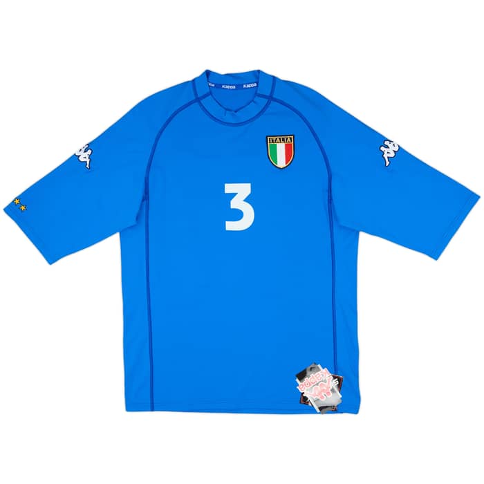 2000-01 Italy Home Shirt Maldini #3 (XXL)