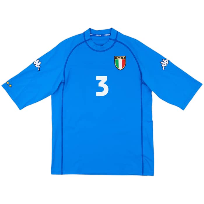 2000-01 Italy Home Shirt Maldini #3 (XXL)