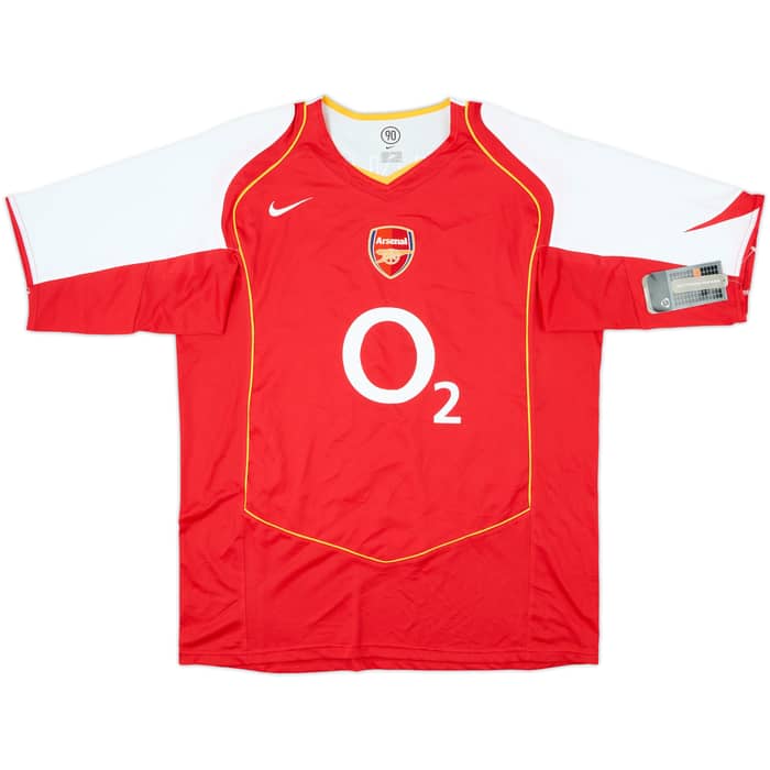 2004-05 Arsenal Home Shirt Henry #14 (XL)