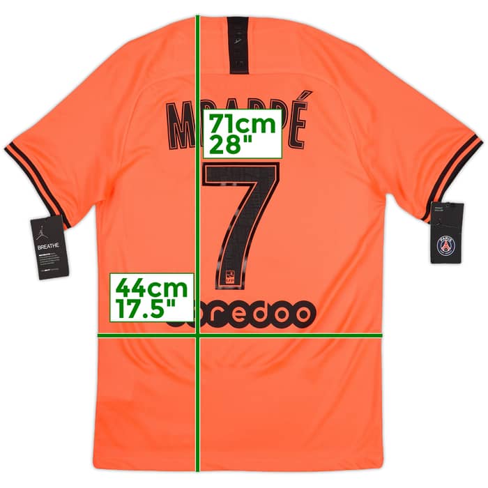 2019-20 Paris Saint-Germain Away Shirt Mbappe #7 (S)