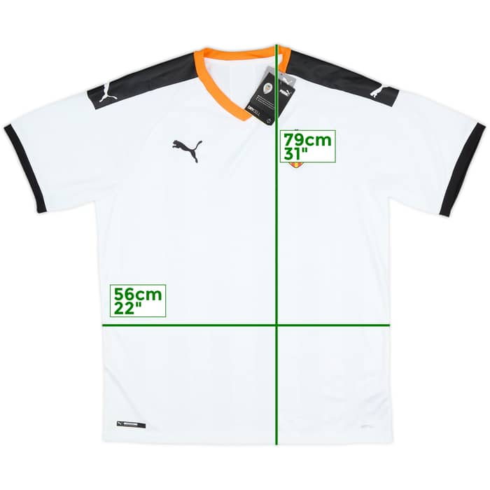 2019-20 Valencia Home Shirt (XL)