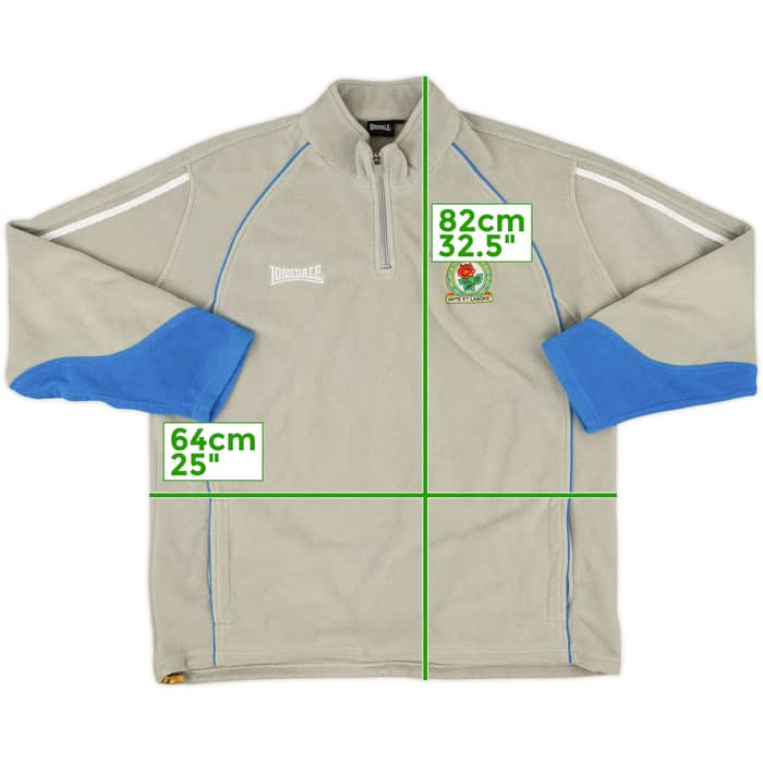 2006-07 Blackburn Lonsdale 1/4 Zip Fleece Top - 9/10 - (XL)