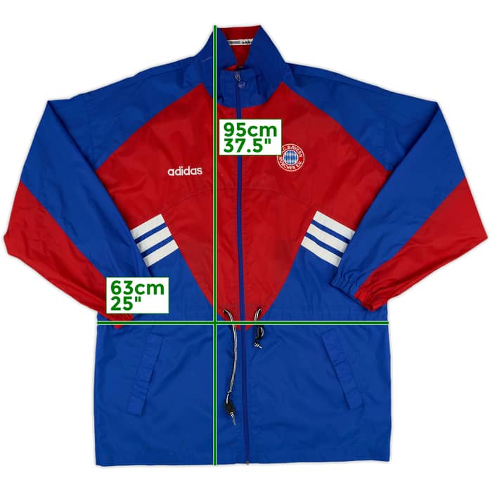 1993-95 Bayern Munich adidas Track Jacket - 8/10 - (L)