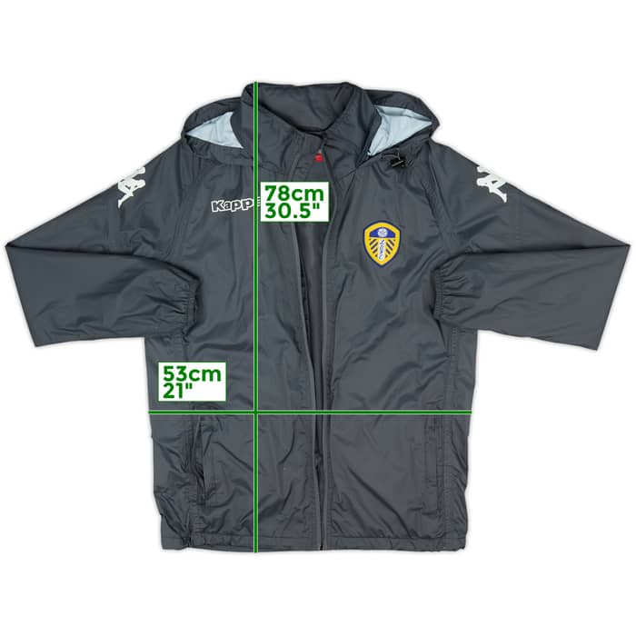 2017-18 Leeds Kappa Hooded Rain Jacket - 4/10 - (S)
