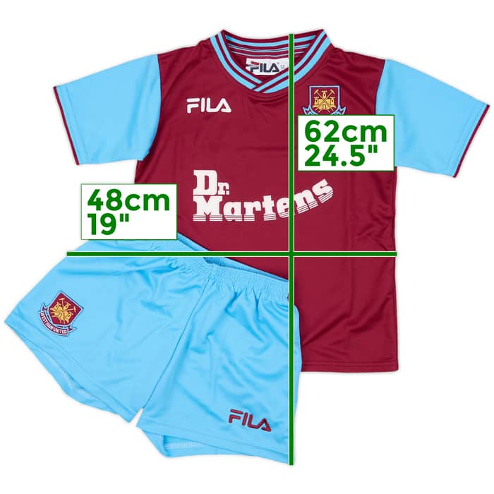 2001-03 West Ham Home Shirt - 9/10 - (5-6 Years)