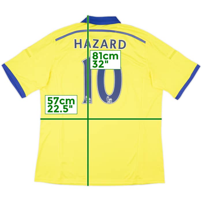 2014-15 Chelsea Away Shirt Hazard #10 (XL)