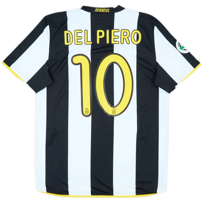 2008-09 Juventus Home Shirt Del Piero #10 (M)