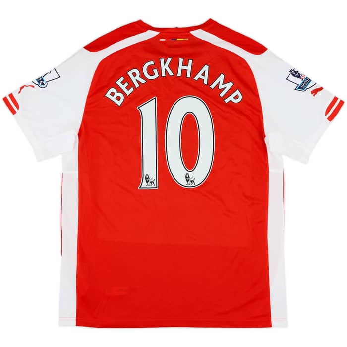 2014-15 Arsenal Home Shirt Bergkhamp #10 (L)