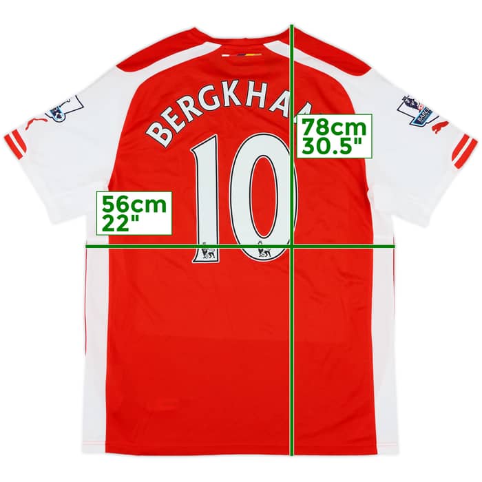 2014-15 Arsenal Home Shirt Bergkhamp #10 (L)