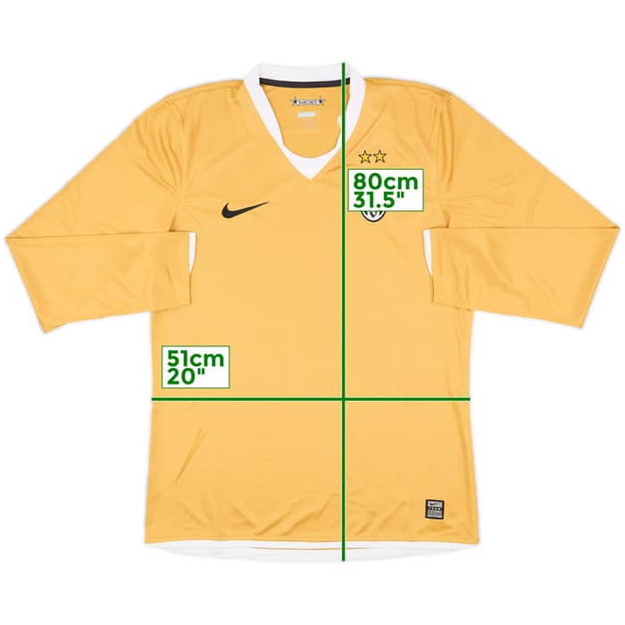 2008-09 Juventus Player Issue Away L/S Shirt (L)