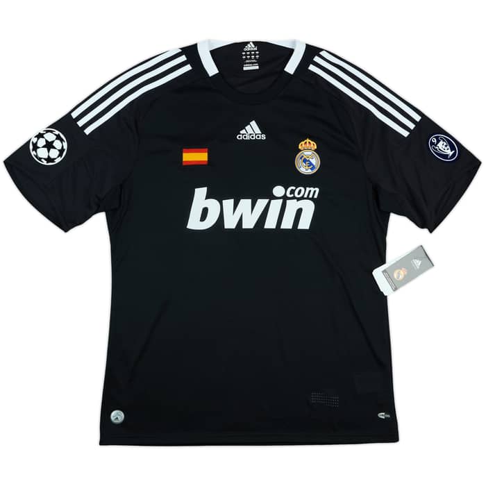 2008-09 Real Madrid CL Third Shirt Raul #7 (L)