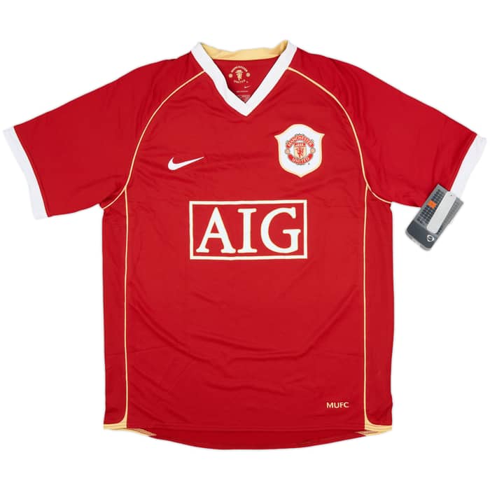 2006-07 Manchester United Home Shirt Rooney #8 (L)