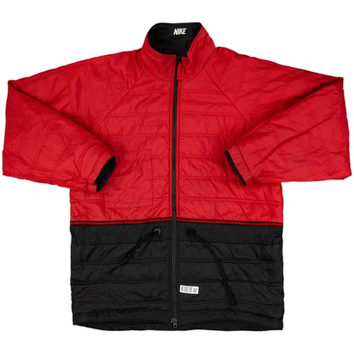 1997-98 PSV Nike Reversible Padded Bench Coat - 7/10 - (L)