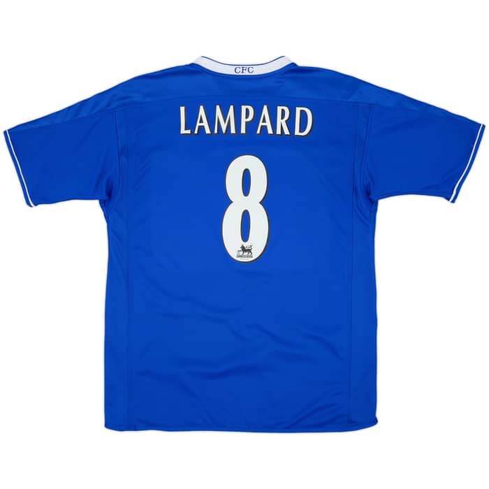 2003-05 Chelsea Home Shirt Lampard #8 - 7/10 - (L)
