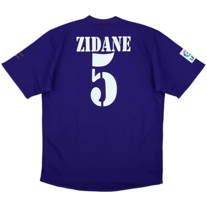 2001 Real Madrid Third Shirt Zidane #5 - 9/10 - (L)