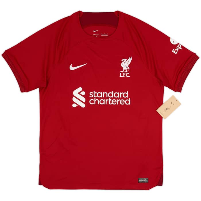 2022-23 Liverpool Home Shirt Virgil #4 (M)