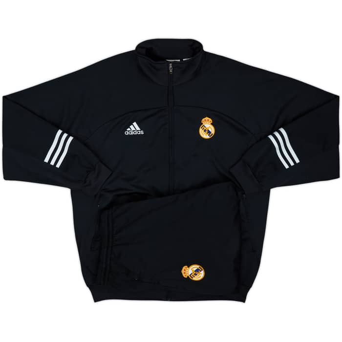 2001-02 Real Madrid adidas Tracksuit - 8/10 - (L/XL)