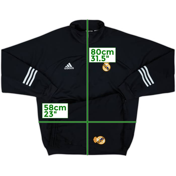 2001-02 Real Madrid adidas Tracksuit - 8/10 - (L/XL)
