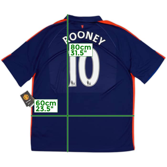 2014-15 Manchester United Third Shirt Rooney #10 (XL)
