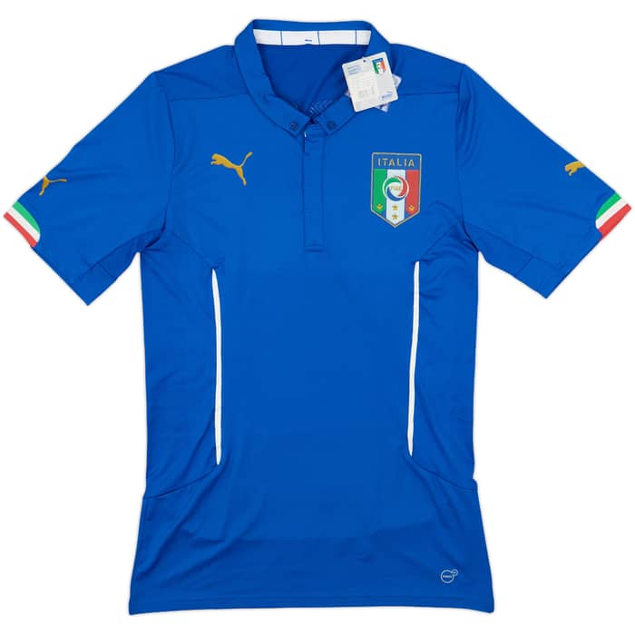 2014-15 Italy Authentic Home Shirt (XXL)