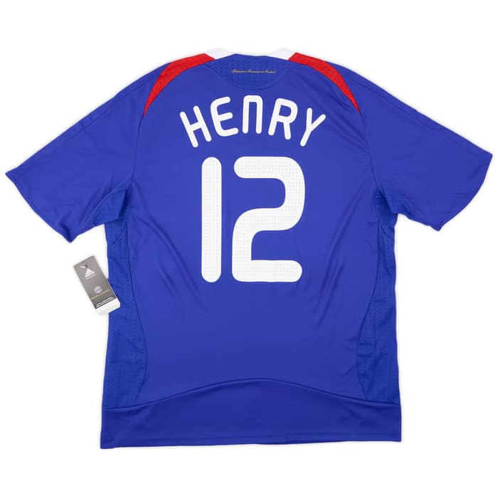 2007-08 France Home Shirt Henry #12 (L)