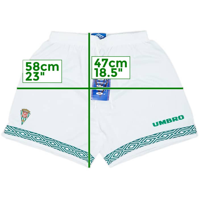 1995-96 Cordoba Home Shorts (XL)