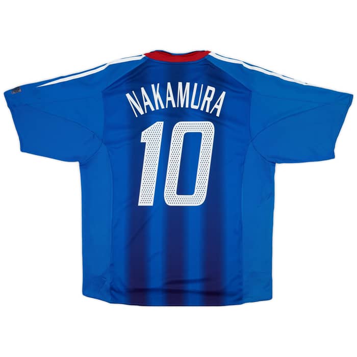 2004-06 Japan Home Shirt Nakamura #10 - 8/10 - (L)