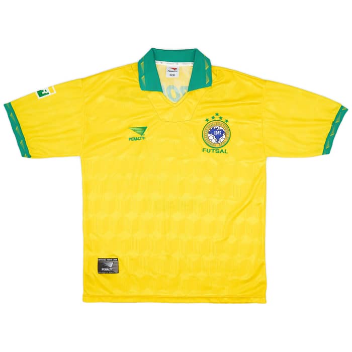 1997 Brazil Futsal Home Shirt - 6/10 - (XL)