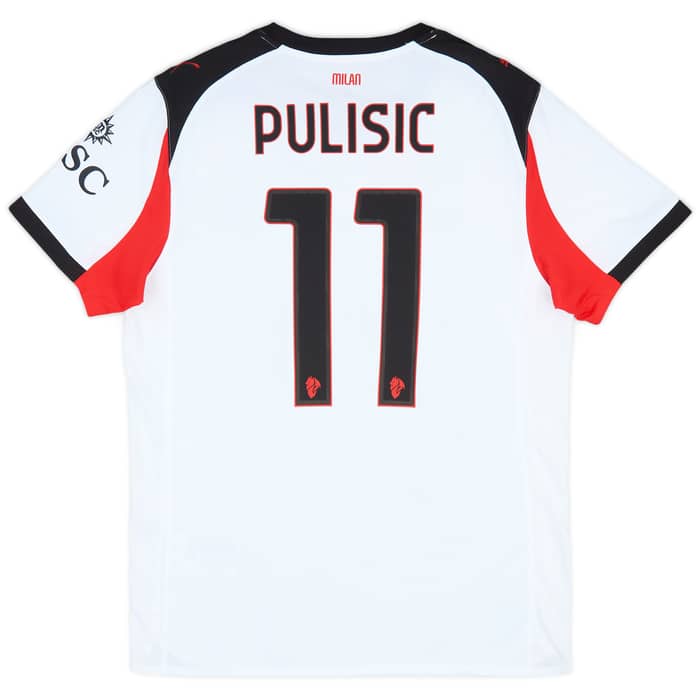 2025-26 AC Milan Authentic Away Shirt Pulisic #11