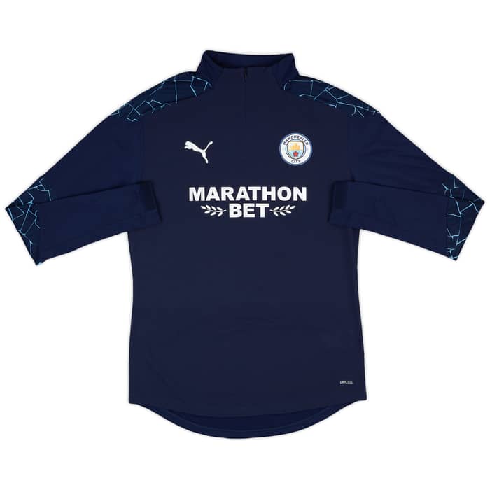 2020-21 Manchester City Player Issue Training Top Beattie #5 - 9/10 - (M)