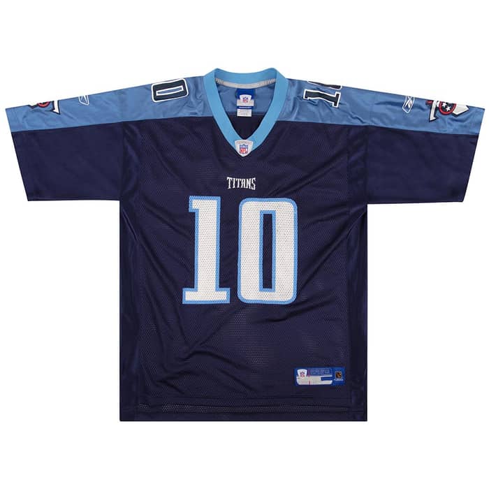 2006 Tennessee Titans Young #10 Reebok On Field Jersey (Home) L